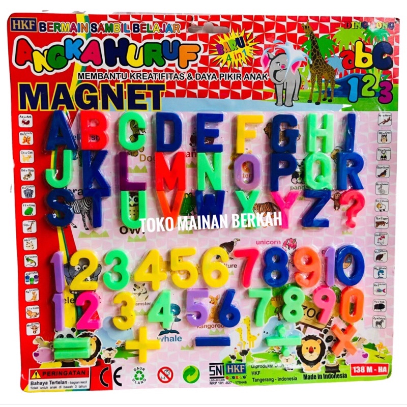 MAINAN MAGNET ABJAD MURAH | MAGNET ABJAD EDUKASK