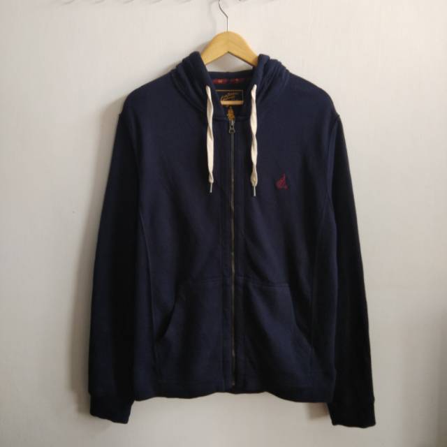 Hoodie Bean Pole Navy Basic