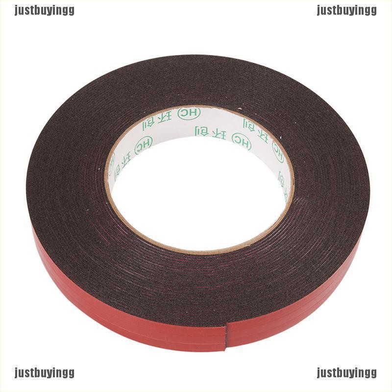 JB✪ 10M Strong Permanent Double-Sided Adhesive Glue Tape Super Sticky With Red Liner