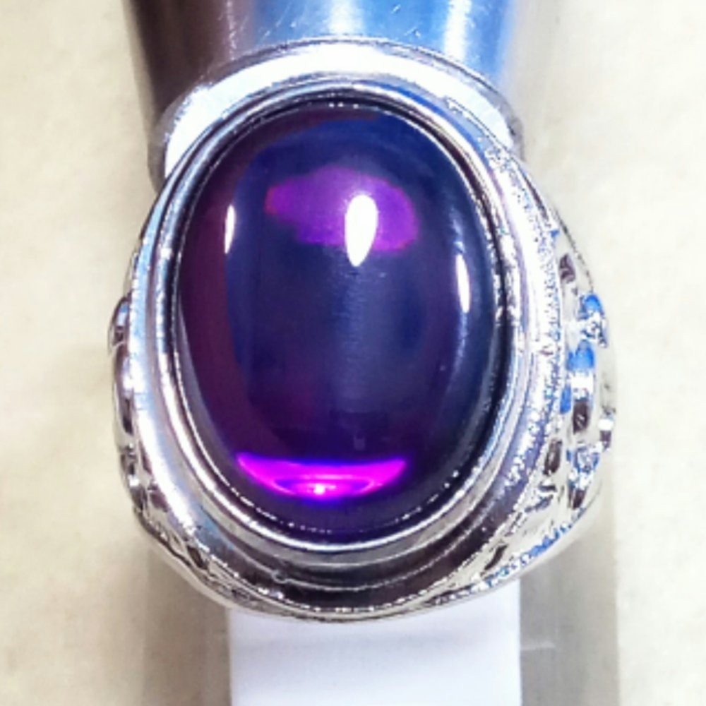 CINCIN BATU AKIK PERMATA AMETHYST BIG SIZE MEWAH DAN TERMURAH