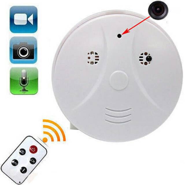 Kamera Pengintai CCTV Smoke Detector Appearance 720 x 480 - OMCC1KWH