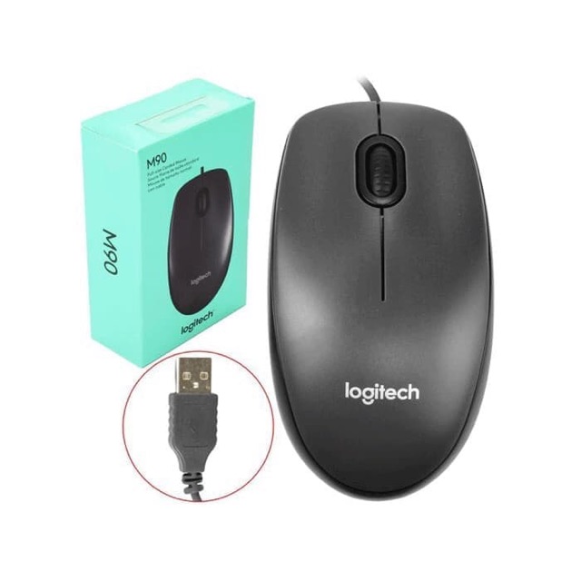 MURAH!! Mouse Logitech M90 koneksi USB ORIGINAL