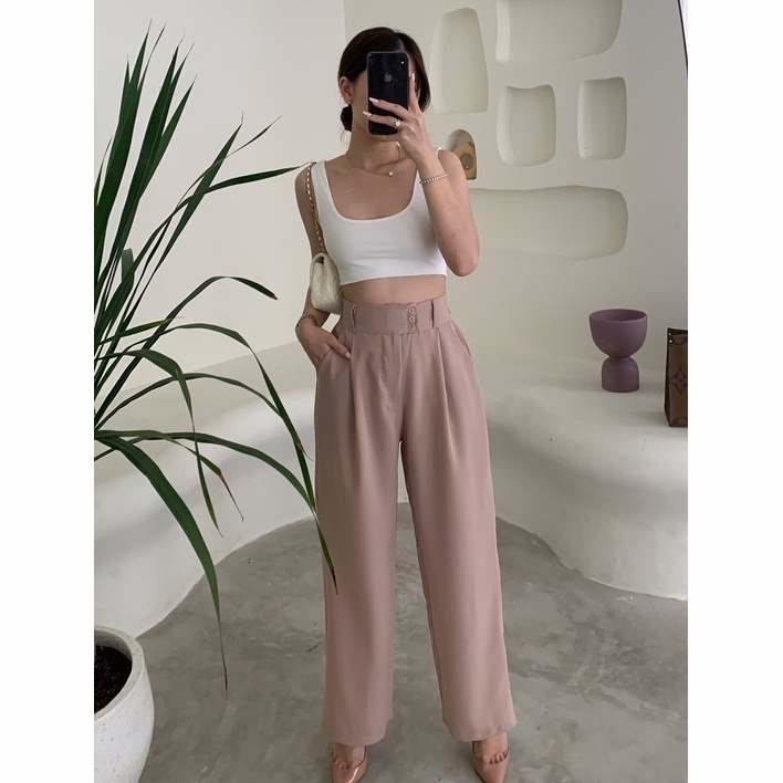 EDELIE HW PANTS - MONERE OFFICIAL / GOULDING OFFICIAL