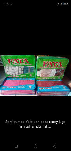 Fata - Sprei Rumbai King Terlaris Dubarry