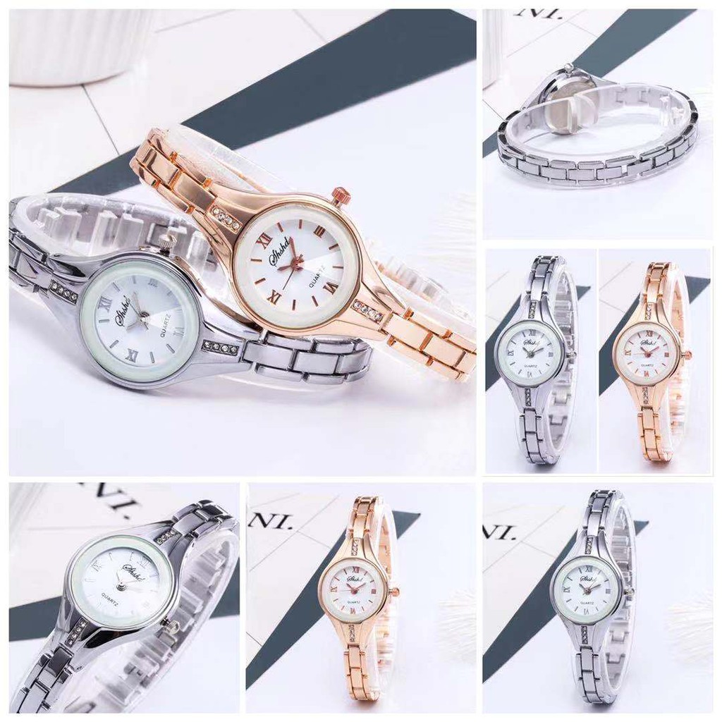 {BAYAR DITEMPAT} Jam Tangan Cewek Gelang / Jam Quartz / Jam Arloji / Jam Fashion / Jam Analog