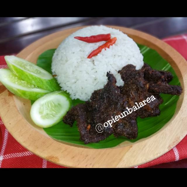 

Dendeng Daging Sapi Empuk (Opieun Balarea)