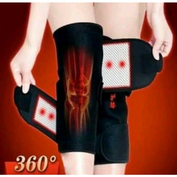 [BISA COD] Sabuk Terapi Pemanas Lutut / Magnetic Therapy Self Heating Knee Pads