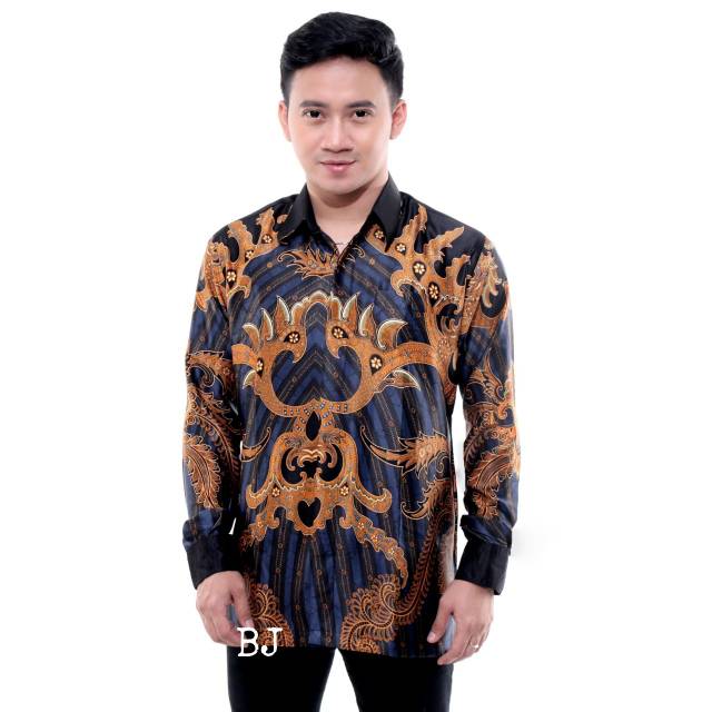 KEMEJA BATIK SEMI SUTERA KEMEJA BATIK SEMISUTRA ORI SILKY PREMIUM BERPURING