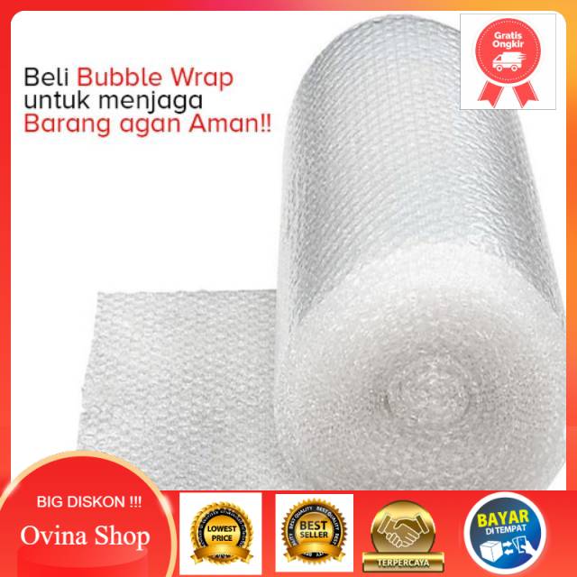 

TERLARIS Tambahan Packing Bubble Wrap Untuk Menjaga Barang Agan Biar aman