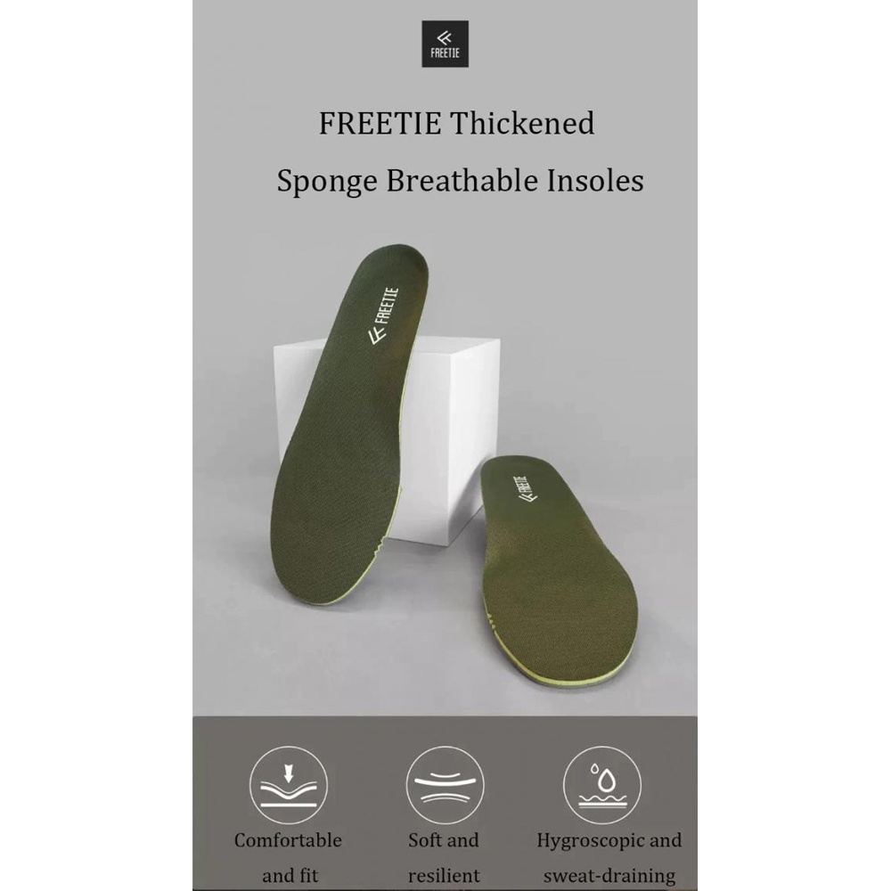 Insole Sol Alas Kaki Sepatu Sneaker Kets Breatheable Anti-bacteria