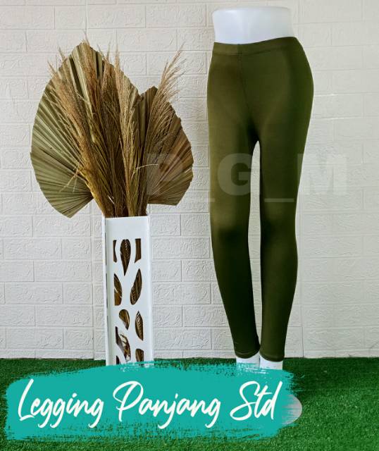 LEGGING PANJANG SIZE STANDART CELANA LEGGING PANJANG SPANDEK CUKUP UNTUK BB MULAI DARI 40KG-60KG//PGM