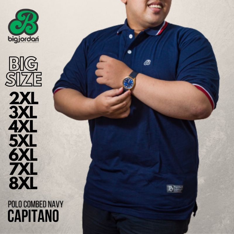 kaos kerah bigsize polo shirt bigsize kaos pria jumbo baju kaos bigsize 2XL 3XL 4XL 5XL 6XL 7XL 8XL