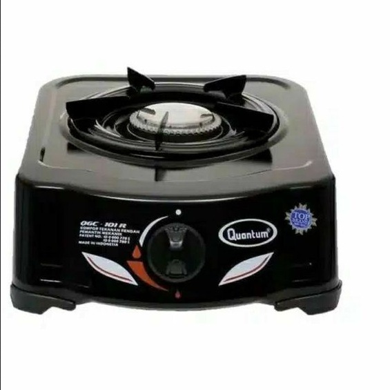 Quantum kompor satu tungku quantum QGC 101A hitam