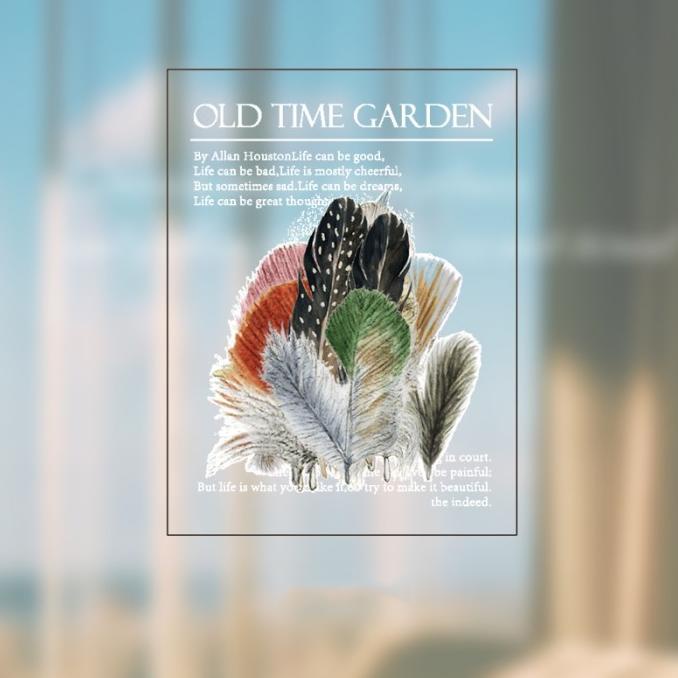 

40pcs Pak Stiker Tan Hutan Jur Gaya Retro Untuk Alat Tulis Sekolah Scr