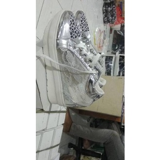 Terbagus.. Sepatu Wanita Brukat Hak Dalam SPS 09
