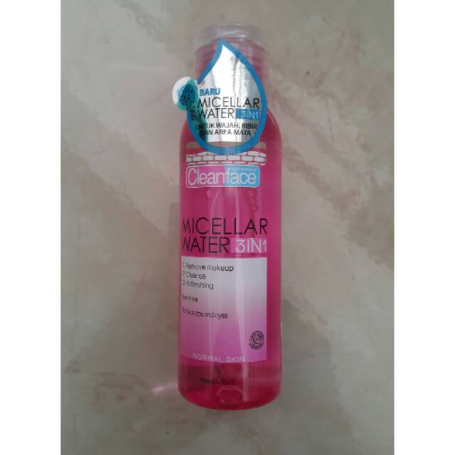 CLEANFACE MICELLAR WATER 3 IN 1 100ML