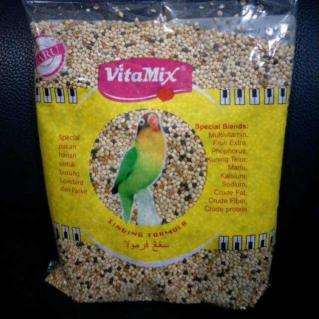 Vitamix lovebird/pakan burung lovebird/vitamix/vitamix makanan burung lovebird/milet campur/milet ca