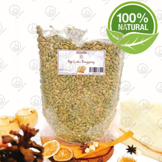 

1Kg Biji Labu Panggang / Roasted Pumpkin Seed / Rempah / JSR 100%