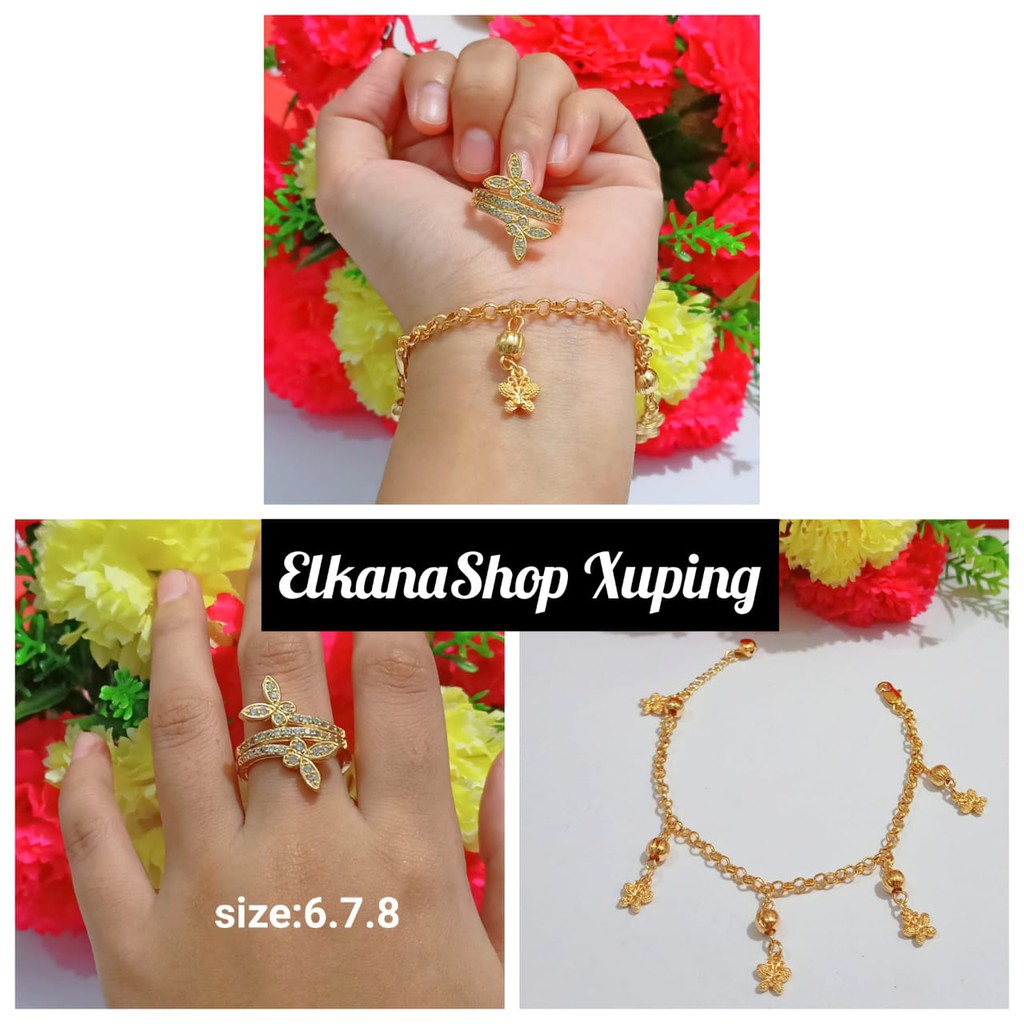 Gelang nuri dewasa free cincin xuping