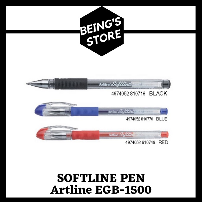 

PULPEN GEL BALLPOINT SOFTLINE ARTLINE EGB-1500