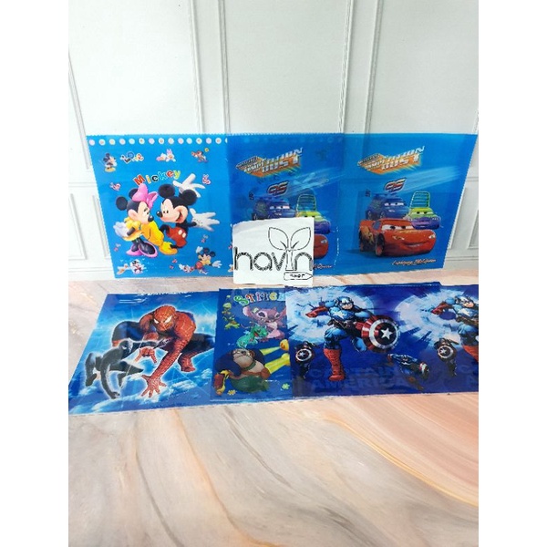 SAMPUL BUKU TULIS-PLASTIK GBR KWAR CWO