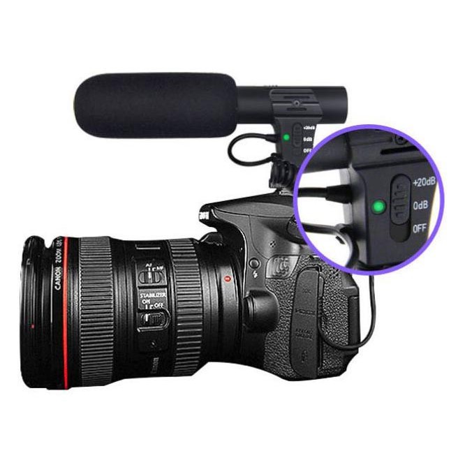 Microphone MIKROFON Kamera Camera DSLR -MC01