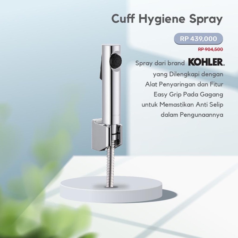 Cuff Hygiene Spray Kohler