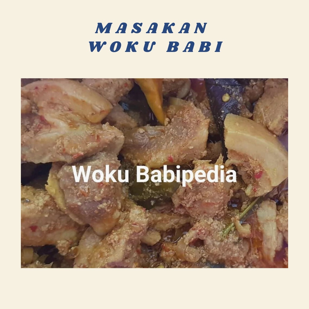 Woku Babi/ Woku B2 Jogja Yogyakarta 500gr