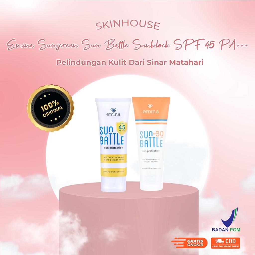 SKINHOUSEID EMINA SUN BATTLE SPF 30 PA+++