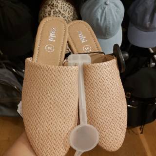  SANDAL  SELOP WANITA  RUBI  ESSENTIAL AVERY MULE TOE Shopee 