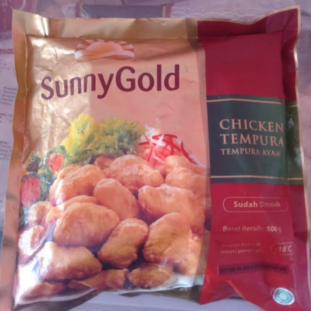 

SUNNY GOLD CHICKEN TEMPURA 500gr