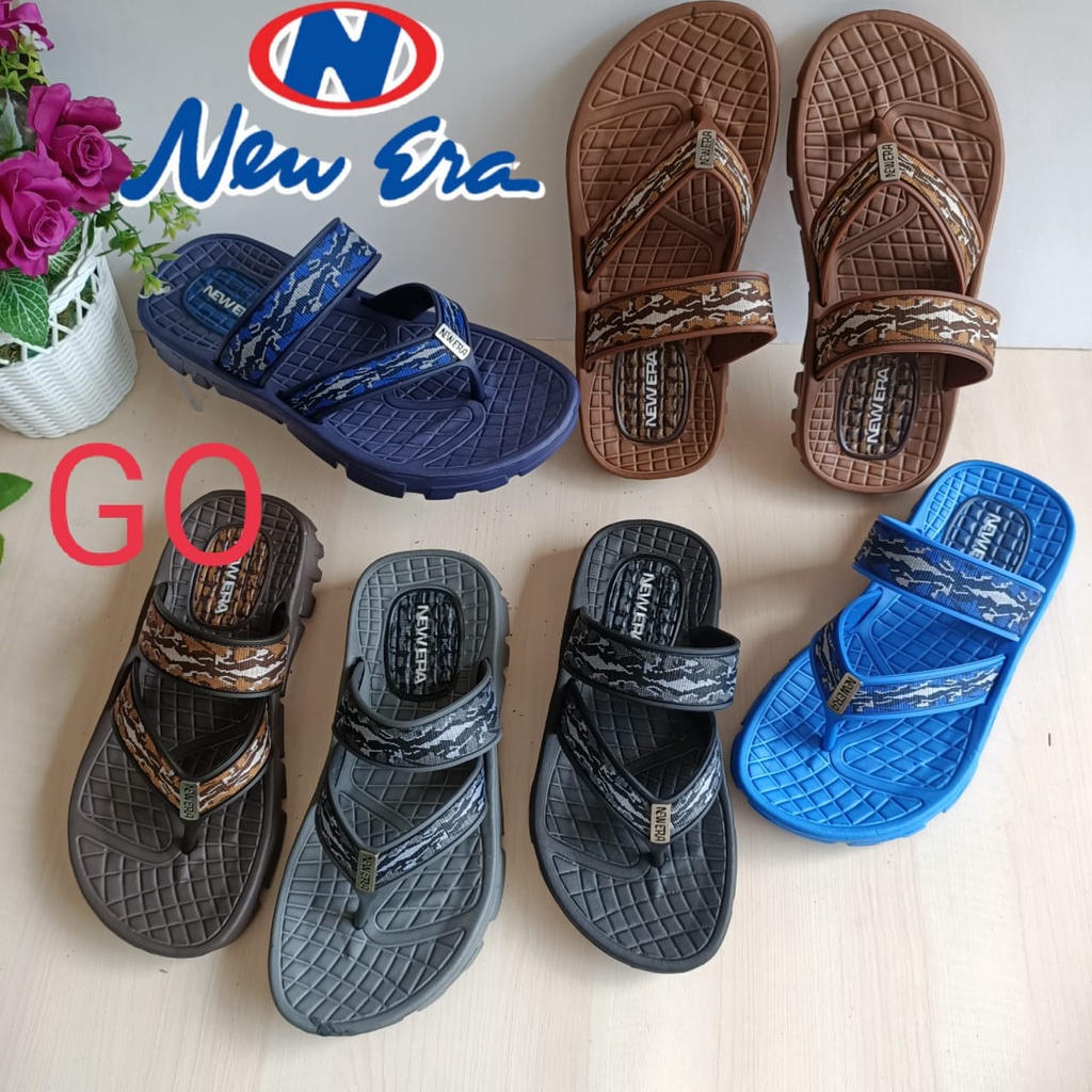 sogo NEW ERA MB E 5004 Sandal Jepit Pria Selop Kekinian Terbaru Sendal Karet Pria Casual Keren Terbaru