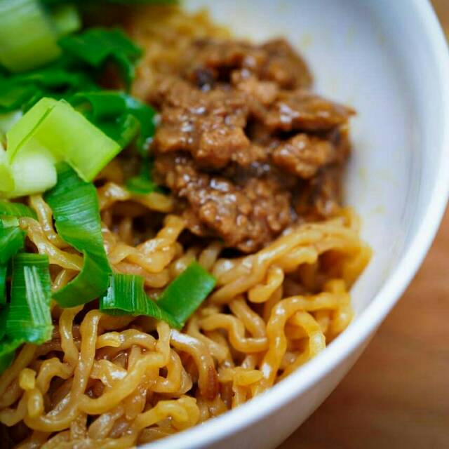 bakmi karet ayam jamur sehat/bakmi ayam jamur