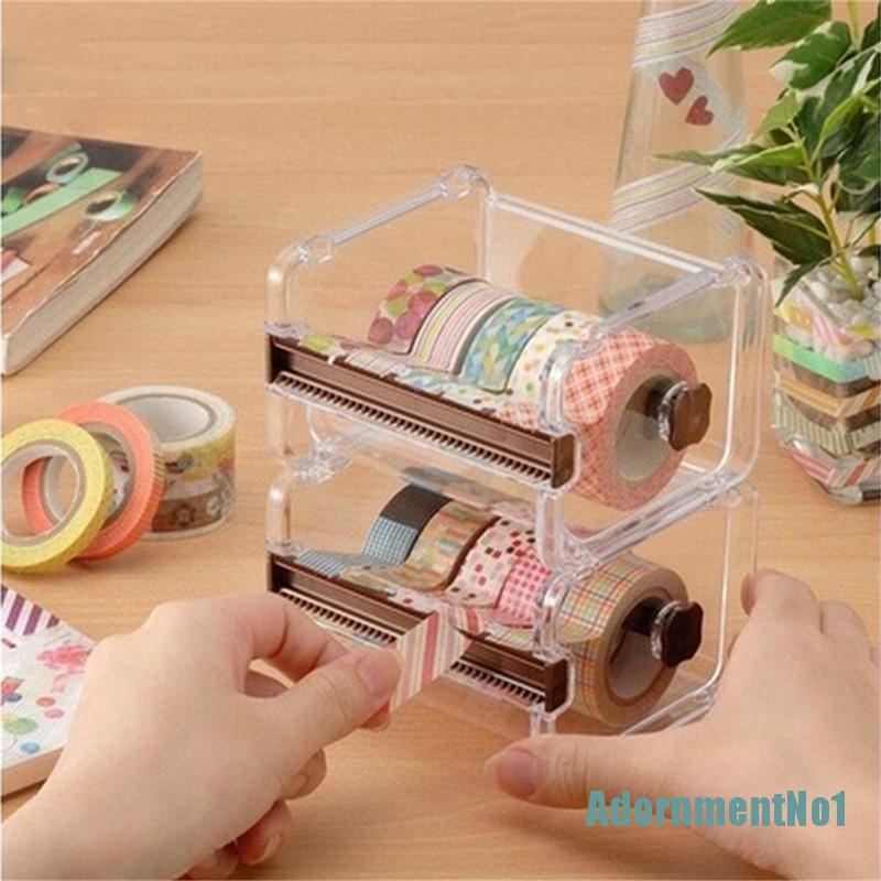 (AdornmentNo1) Dispenser Selotip / Washi Tape Untuk Meja