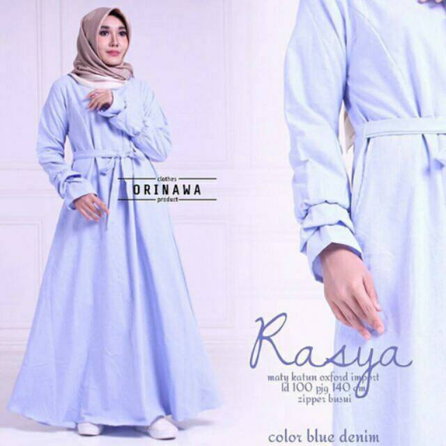 RASYA GAMIS POLOS DRESS ORINAWA