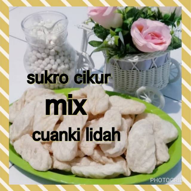 Paket hemat  3 ,sukro cikur dan cuanki lidah hanya 30.000