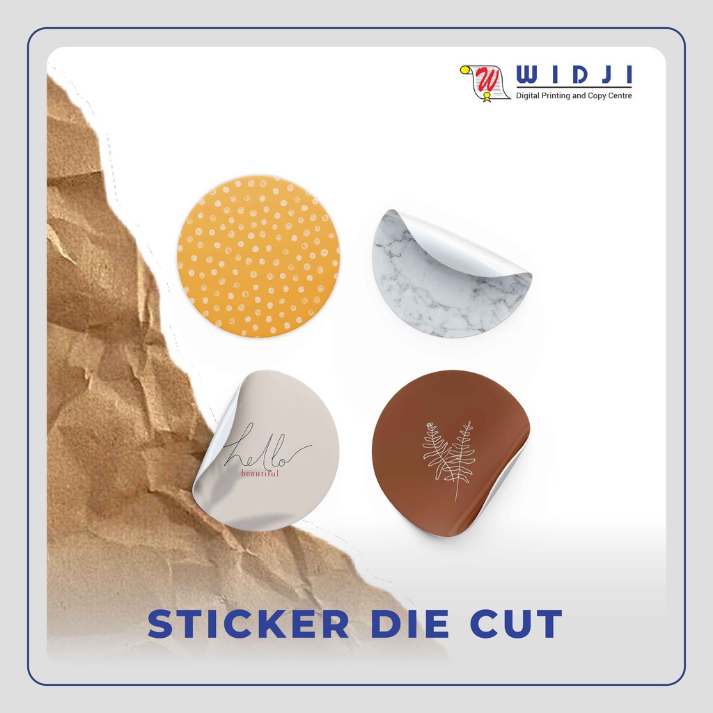 

Print / Cetak Stiker Chromo / Vinyl & Die Cut (Potong Putus) Ukuran A3+ (28 X 40 cm)