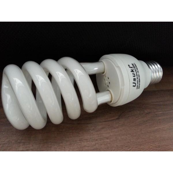 Lampu Spiral / Ulir / Tornado Merk Usuki 25w / 30w / 35w