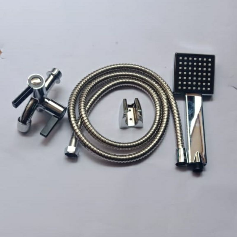 PAKET SHOWER MINIMALIS KRAN CABANG/HAND SHOWER MANDI/KRAN SHOWER
