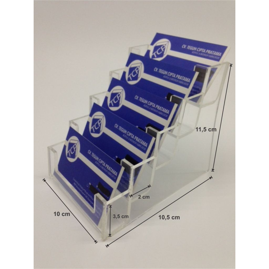 

Acrylic Tempat Kartu Nama 5s (95.KN08 5S)