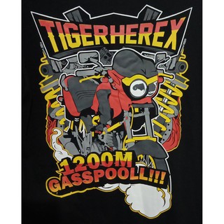 KAOS MOTOR HONDA TIGER HEREX 1200M GASSPOLL HITAM | Shopee ...