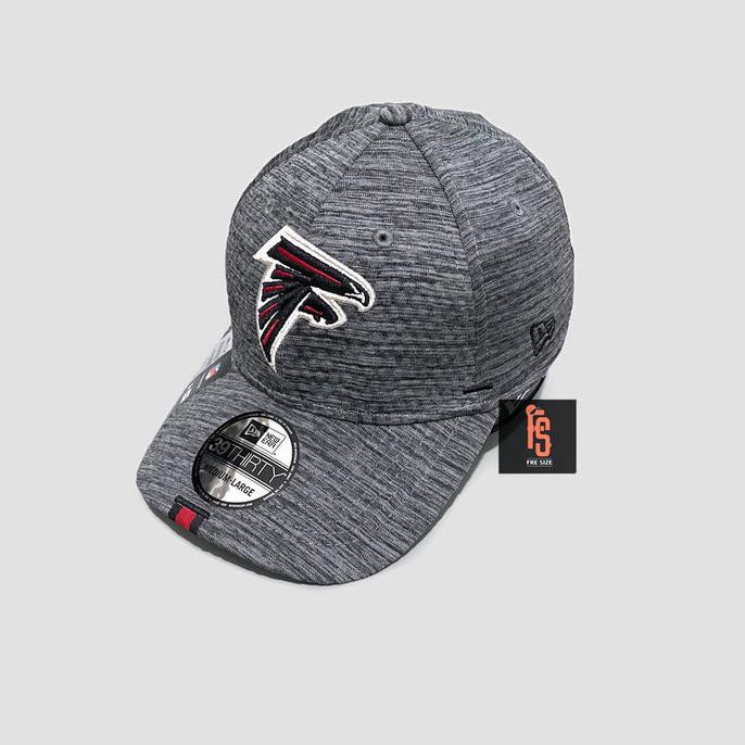 Terlaris Topi New Era Original 3930 Netech Atlanta Falcons Grey M/L