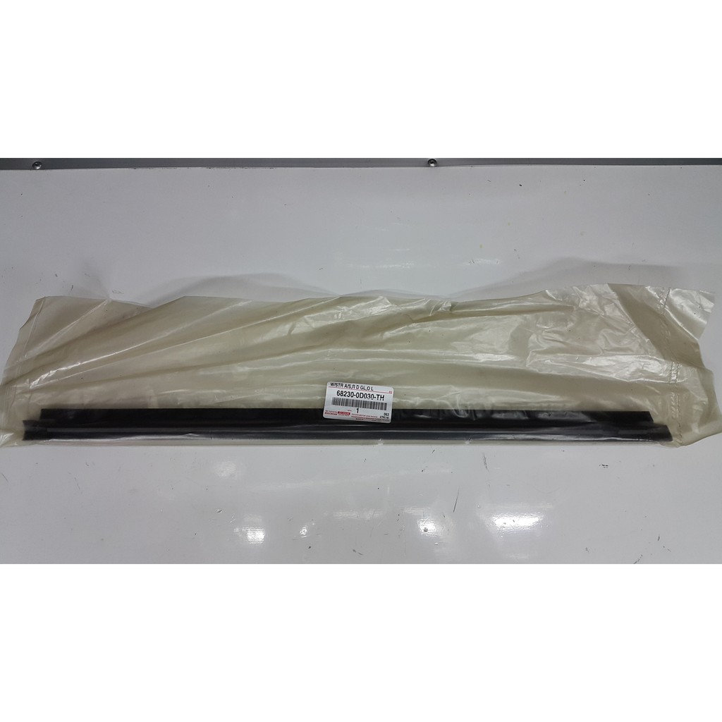 Weathership vios/pelipit pintu vios/karet kaca vios old belakang kiri