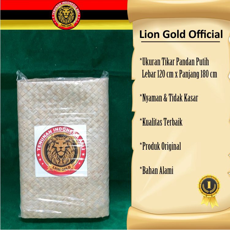 Tikar Pandan Putih/Tikar Anyaman Home Made