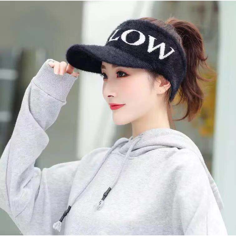 Topi Baseball  dengan Bahan Rajut dan Bergaya Korea untuk Laki-Laki/Perempuan - Topi Baseball Fallow