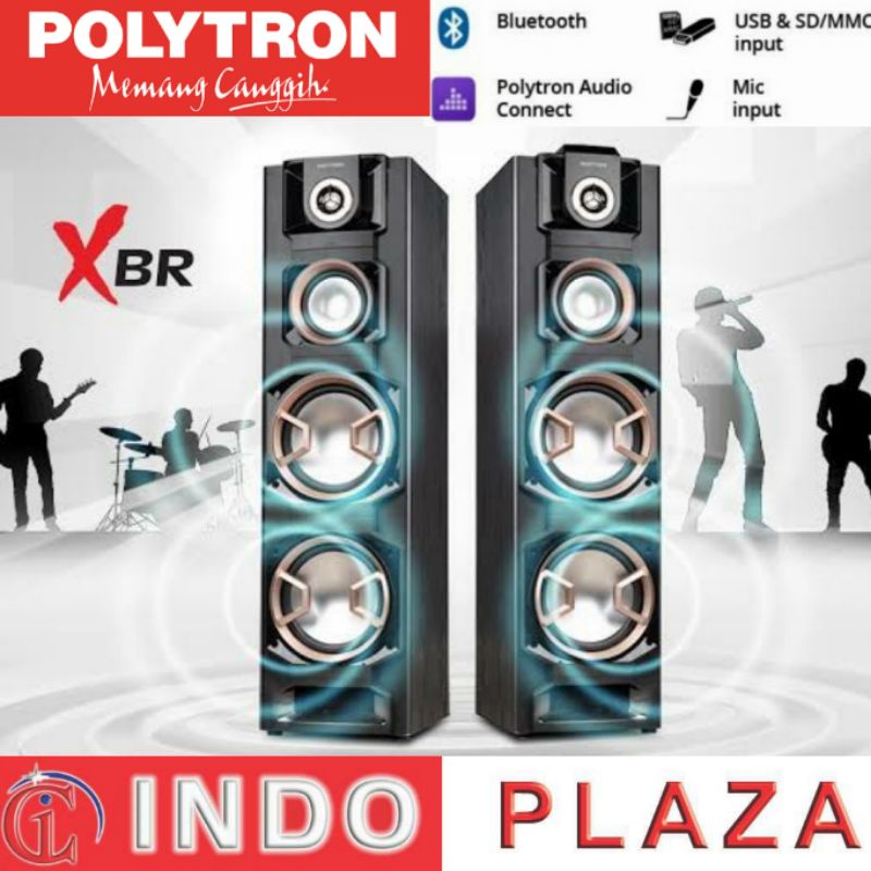 SPEAKER POLYTRON PAS-8EF22 NEW 2022 BLUETOOTH (KHUSUS MEDAN)