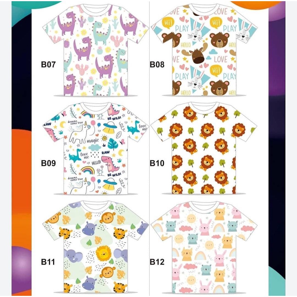 KAOS INOEL - Kaos Anak Karakter 1-8 Tahun | Kaos Anak Lucu | Kaos Printing Anak