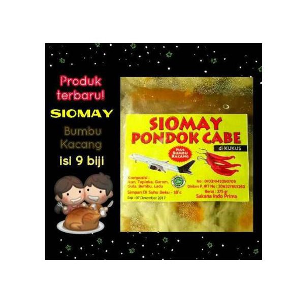 

PROMO ENAK SIOMAY PONDOK CABE Terlaris