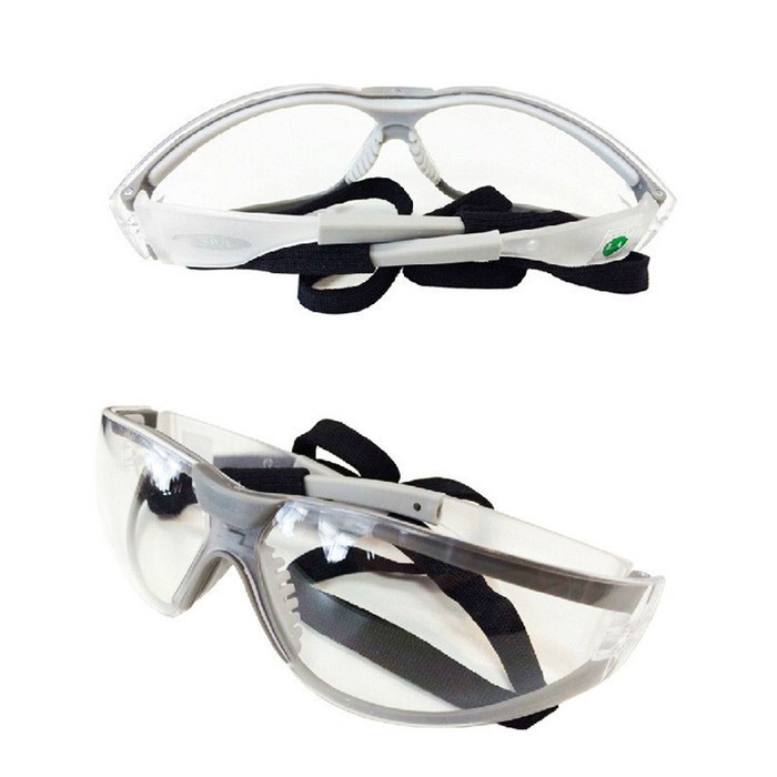 Kacamata Safety 3M Glass Googles Anti Kabut Debu Eyeglass