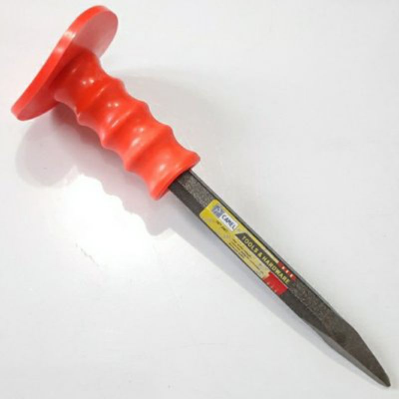 Pahat Besi 10 inch Lancip atau Pahat Topi atau Pahat Beton Fukuda  - A1179